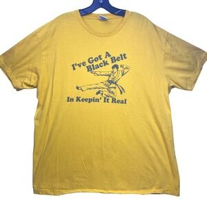 Vintage Local Celebrity Shirt Mens Extra Large Karate Athleisure Y2K Streetwear